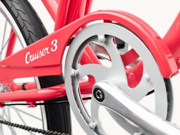 Велосипед ELECTRA Cruiser LUX 3i Step Thru 26 Hibiscus Red — изображение 3