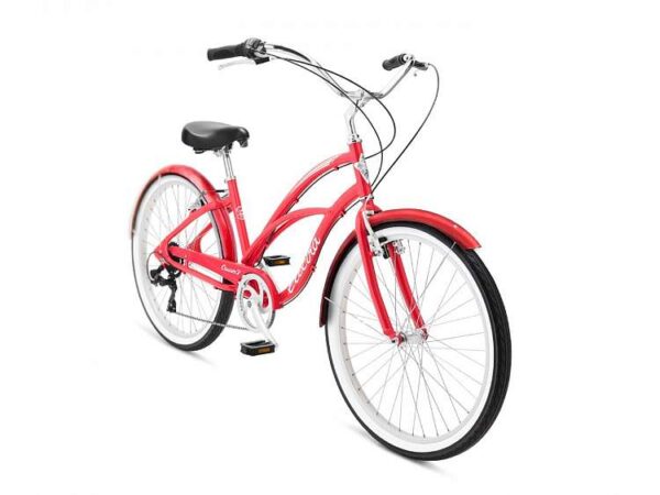 Велосипед ELECTRA Cruiser 7D Step Thru Hibiscus Red — изображение 2